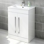 300mm Deep Bathroom Vanity Unit With Sink