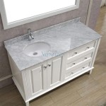 60 Inch Bathroom Vanity Left Hand Sink