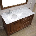 60 Inch Bathroom Vanity Single Sink Right Side