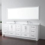 96 Inch Double Sink Bathroom Vanity