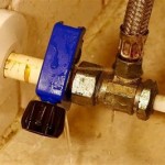 Bathroom Toilet Water Valve Leaking Repair