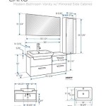 Bathroom Wall Cabinet Height From Floor