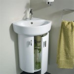 Caravan Bathroom Corner Sink Unit