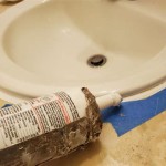 Caulking Under Bathroom Sink