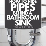 Hide Bathroom Sink Pipes