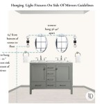 How High To Mount Bathroom Sconces