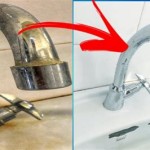 How To Clean Tarnished Bathroom Taps