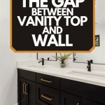 How To Fill Gap Between Bathroom Cabinet And Wall