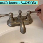 How To Fix A Wobbly Bathroom Sink Faucet