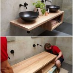 How To Make Floating Bathroom Vanity