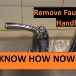 How To Remove A Pegasus Bathroom Faucet Handle Removal