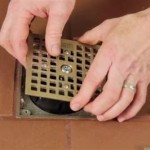 How To Replace Bathroom Floor Drain Cover Plate