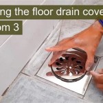 How To Replace Bathroom Floor Drain Cover