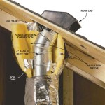 How To Vent A Bathroom Fan Through Metal Roof