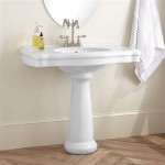 Porcelain Bathroom Sink With Legs