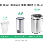 What Is The Average Size Of A Bathroom Trash Can