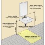 Wheelchair Accessible Bathroom Vanity Dimensions