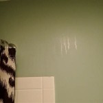 Yellow Sticky Stuff On Bathroom Walls